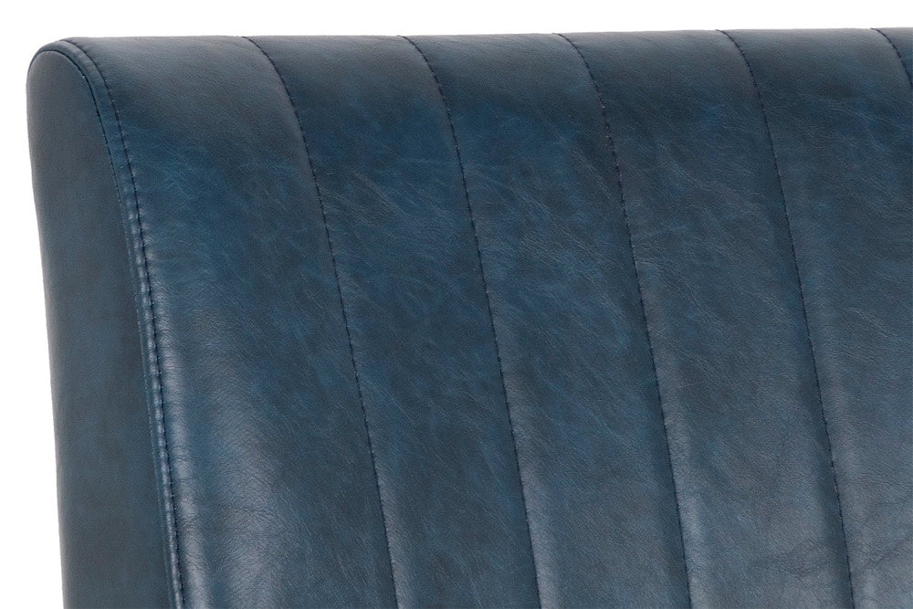NAHLA HALDEN DINING CHAIR - VINTAGE BLUE