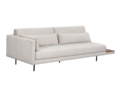 NAHLA KALANI SOFA - DANNY LIGHT GREY