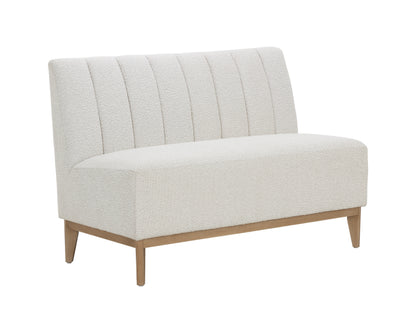 NAHLA KOSOVO BANQUETTE - NATURAL - COPENHAGEN WHITE