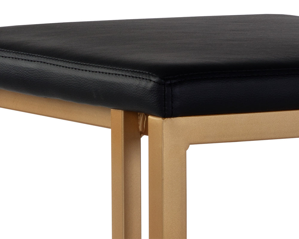NAHLA BOONE BARSTOOL - CHAMPAGNE GOLD - ONYX