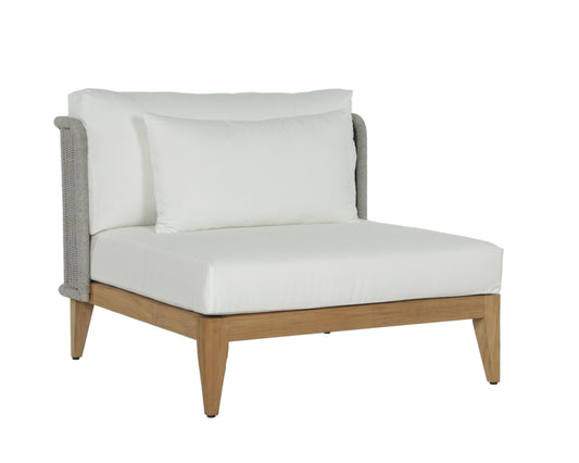 NAHLA IBIZA ARMLESS CHAIR - NATURAL - STINSON WHITE