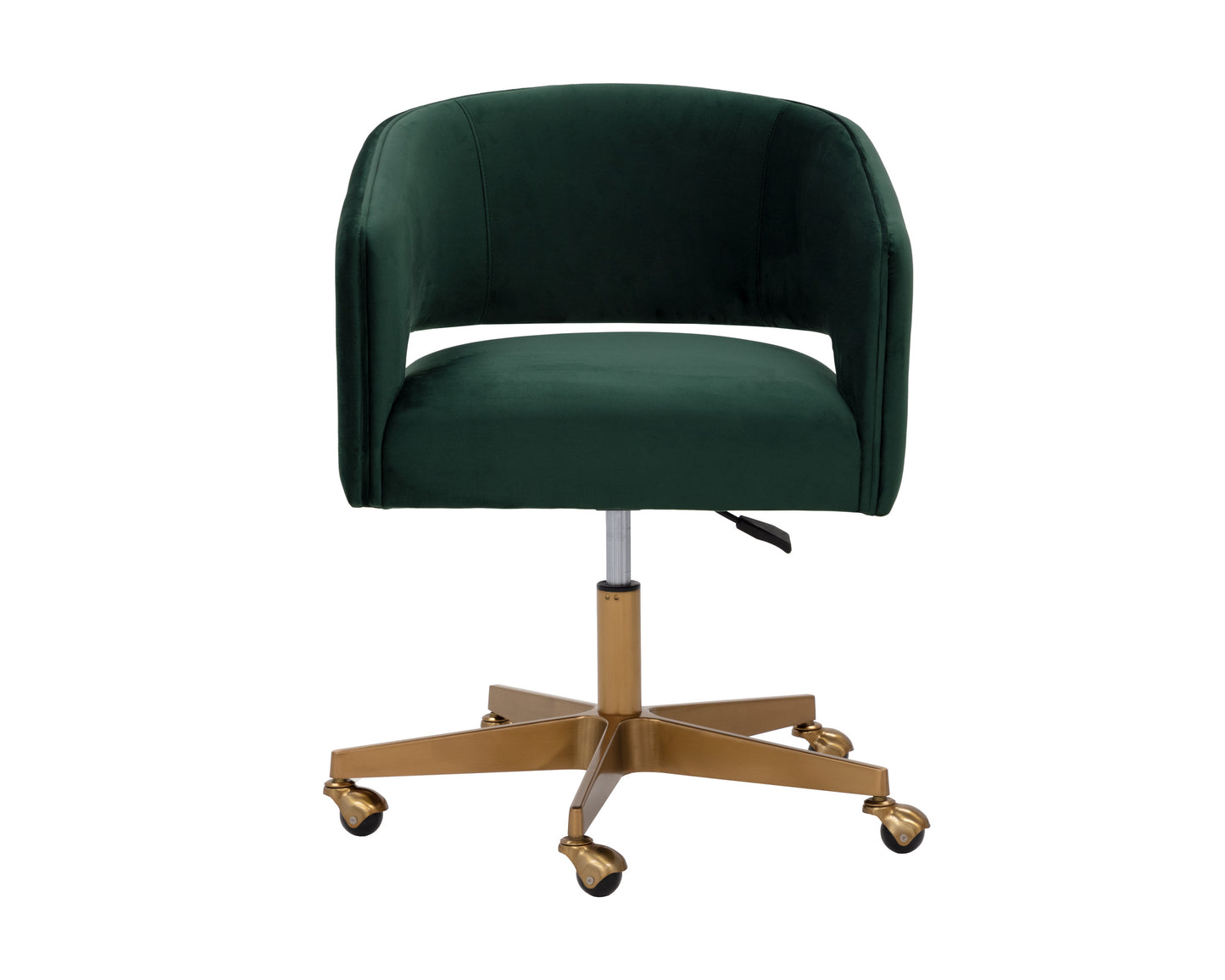 NAHLA CLAREN OFFICE CHAIR - DEEP GREEN SKY