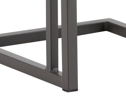 NAHLA BOONE BARSTOOL - GREY - ONYX