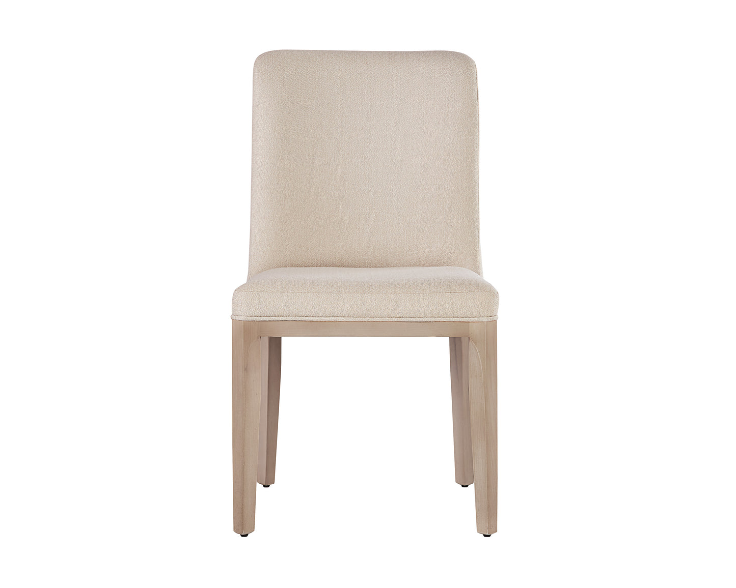 NAHLA ELISA DINING CHAIR - LIGHT OAK - MAINZ CREAM