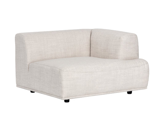 NAHLA DARREN MODULAR - RIGHT ARMCHAIR - MOTO STUCCO