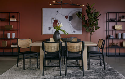 NAHLA CONNECTIVITY - 72" X 48" - NATURAL FLOATER FRAME