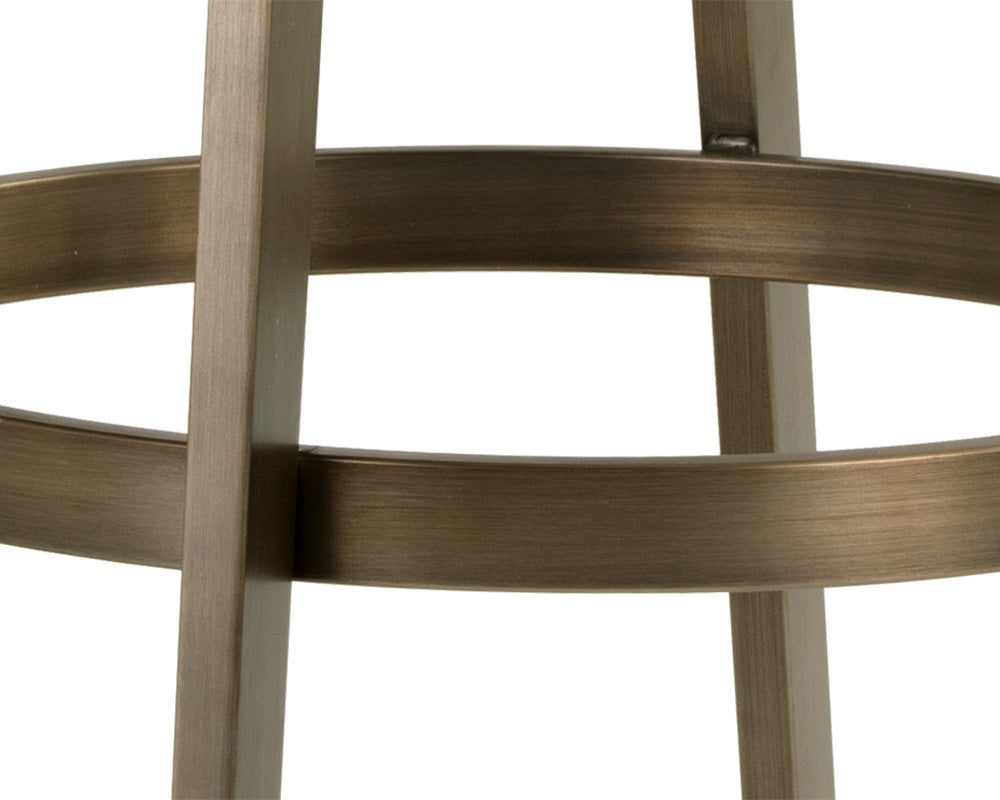 NAHLA ARIZONA SWIVEL COUNTER STOOL - CASTILLO CREAM