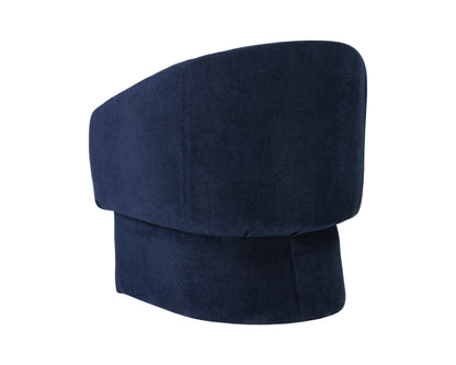 NAHLA LAURYN LOUNGE CHAIR - DANNY NAVY