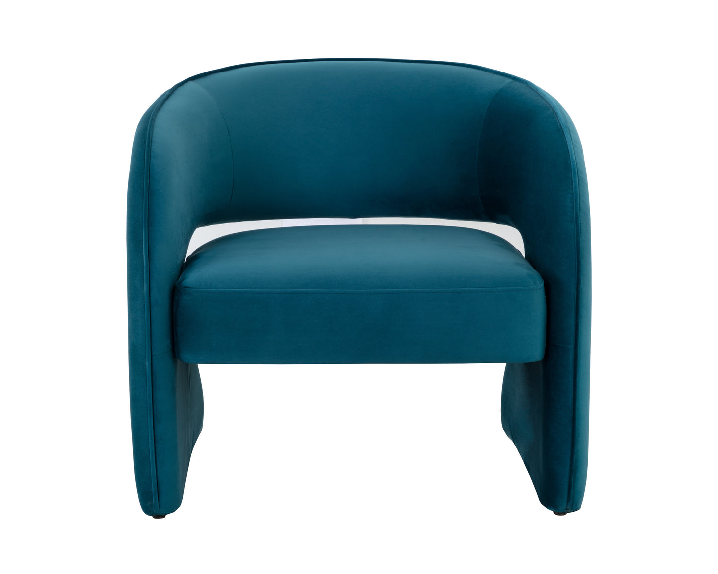 NAHLA ROSALIA LOUNGE CHAIR - TIMELESS TEAL