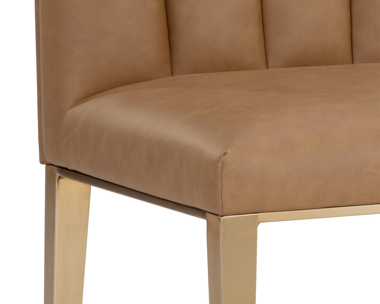 NAHLA WILBUR DINING CHAIR - MILLIKEN COGNAC