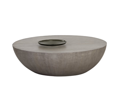 NAHLA KINSLEY COFFEE TABLE - LARGE - GREY