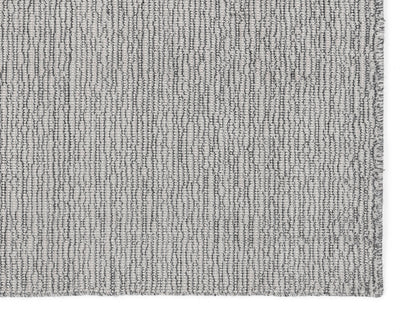 NAHLA WHISTLER HAND-LOOMED RUG - BLACK / WHITE - 9' X 12'