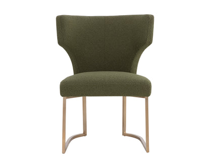 NAHLA WILLOWDALE DINING CHAIR - COPENHAGEN OLIVE