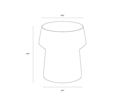 NAHLA BRIE END TABLE