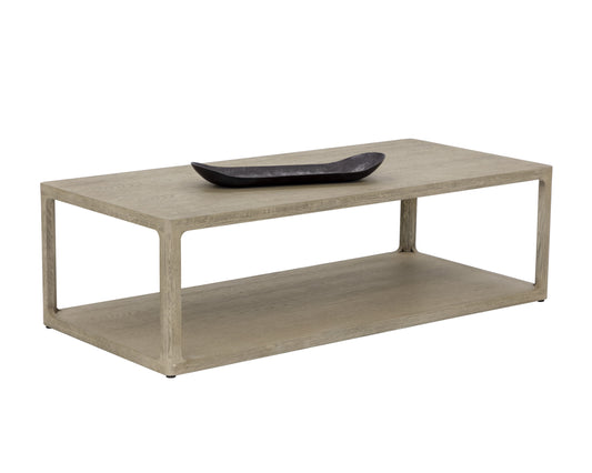 NAHLA DONCASTER COFFEE TABLE - SMOKE GREY