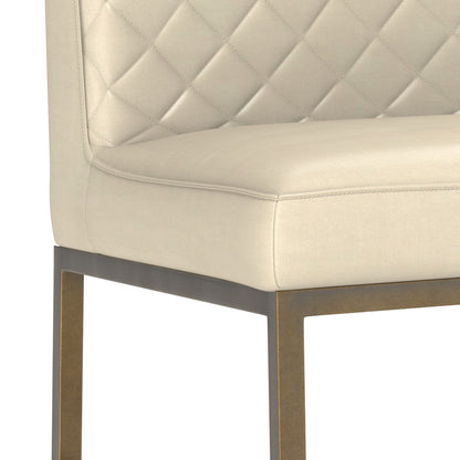 NAHLA LEIGHLAND DINING CHAIR - CASTILLO CREAM