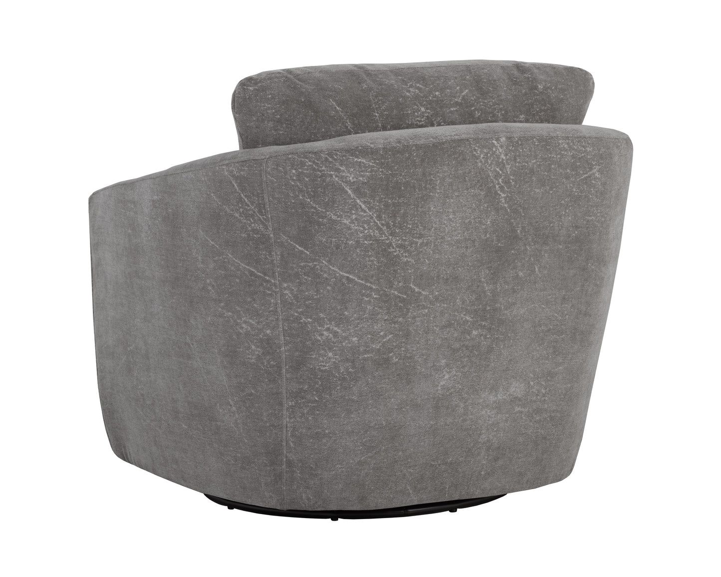NAHLA IRINA SWIVEL LOUNGE CHAIR - NEPAL PEBBLE