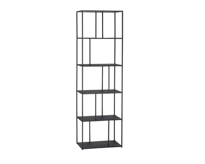 NAHLA EIFFEL BOOKCASE - SMALL - BLACK