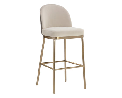 NAHLA LAVANIA BARSTOOL - MEG TAUPE / PORCINI TAUPE