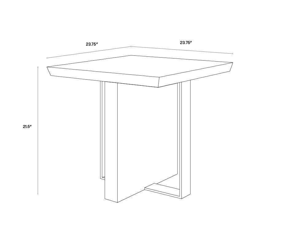 NAHLA LARS SIDE TABLE