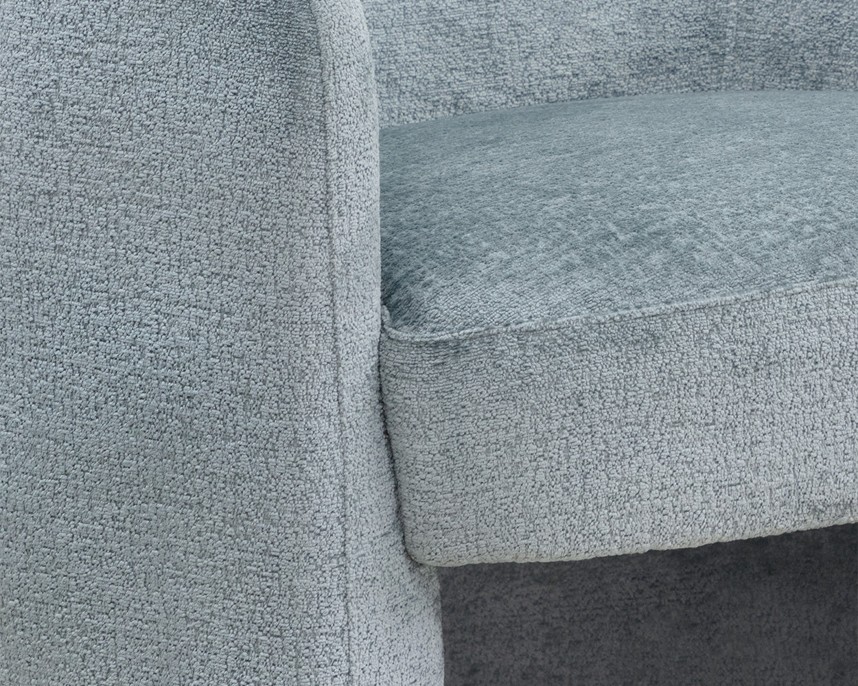 NAHLA MIRCEA LOUNGE CHAIR - BERGEN FRENCH BLUE