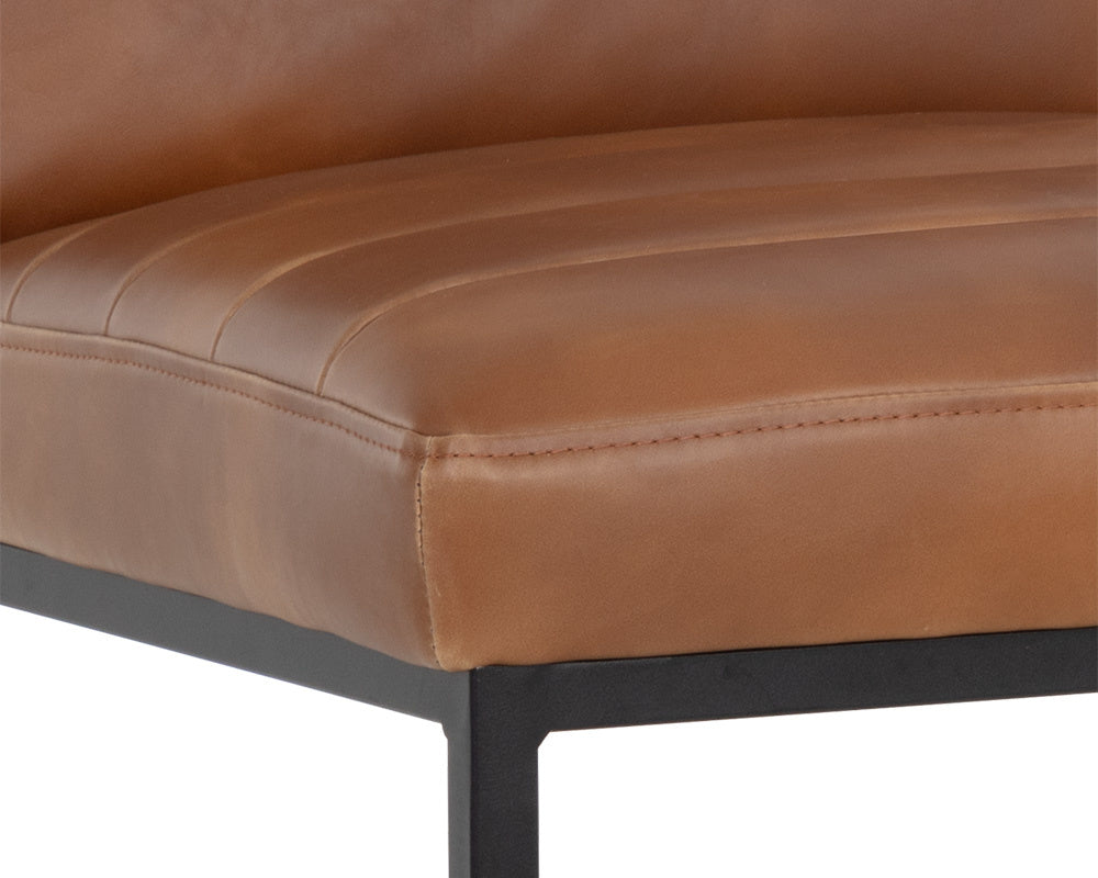 NAHLA SPYROS COUNTER STOOL - TOBACCO TAN