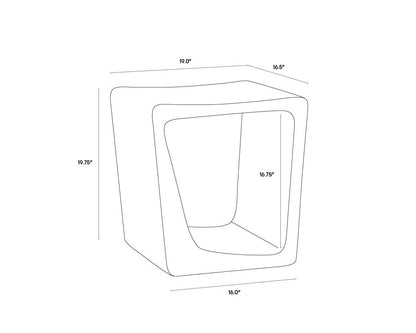 NAHLA DARWIN END TABLE
