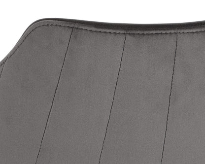 NAHLA GRIFFIN COUNTER STOOL - TOWN GREY / ROMAN GREY