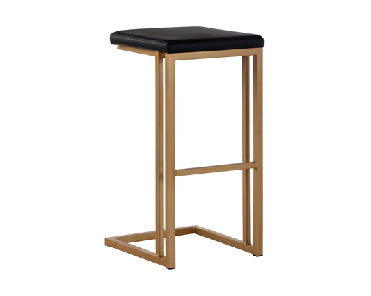 NAHLA BOONE BARSTOOL - CHAMPAGNE GOLD - ONYX