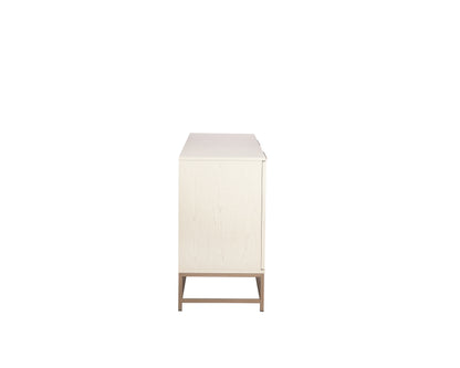 NAHLA REBEL SIDEBOARD - LARGE - CHAMPAGNE GOLD - CREAM