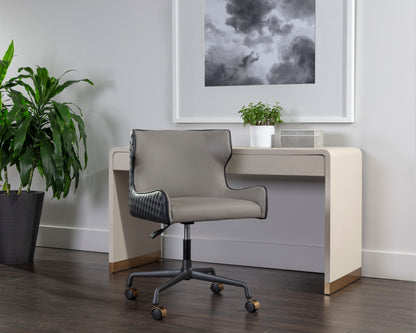 NAHLA GIANNI OFFICE CHAIR - DILLON STRATUS / DILLON BLACK