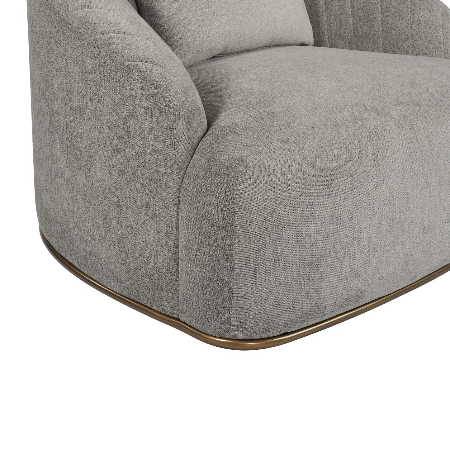 NAHLA ASTRID ARMCHAIR - POLO CLUB STONE