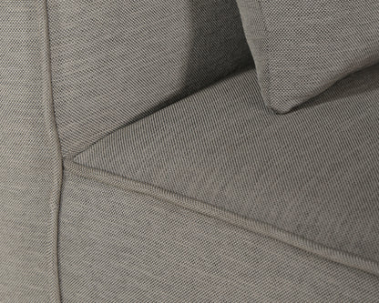 NAHLA CARBONIA SWIVEL LOUNGE CHAIR - PALAZZO TAUPE