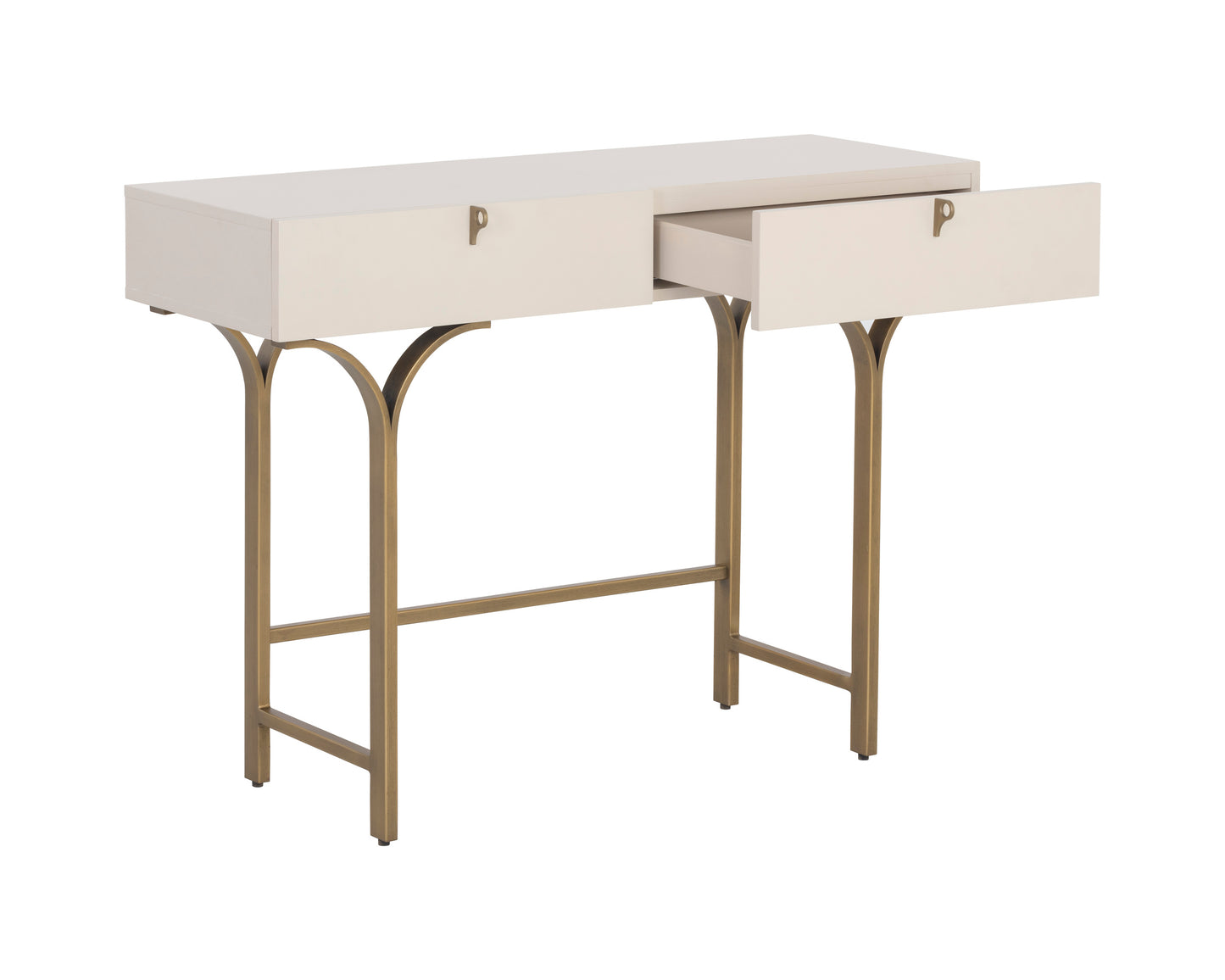 NAHLA CELINE CONSOLE TABLE - CREAM
