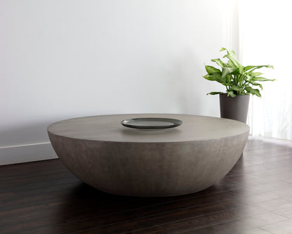 NAHLA KINSLEY COFFEE TABLE - LARGE - GREY