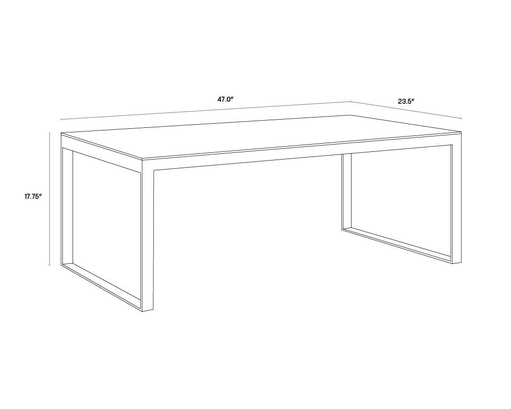 NAHLA EVERT COFFEE TABLE - HIGH