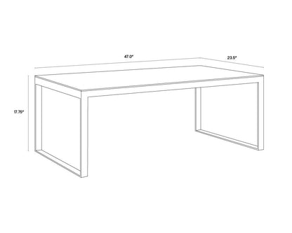 NAHLA EVERT COFFEE TABLE - HIGH