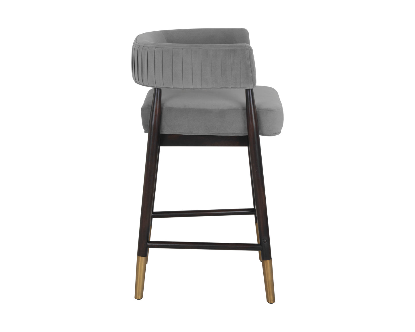 NAHLA CALLEM COUNTER STOOL - ANTONIO CHARCOAL