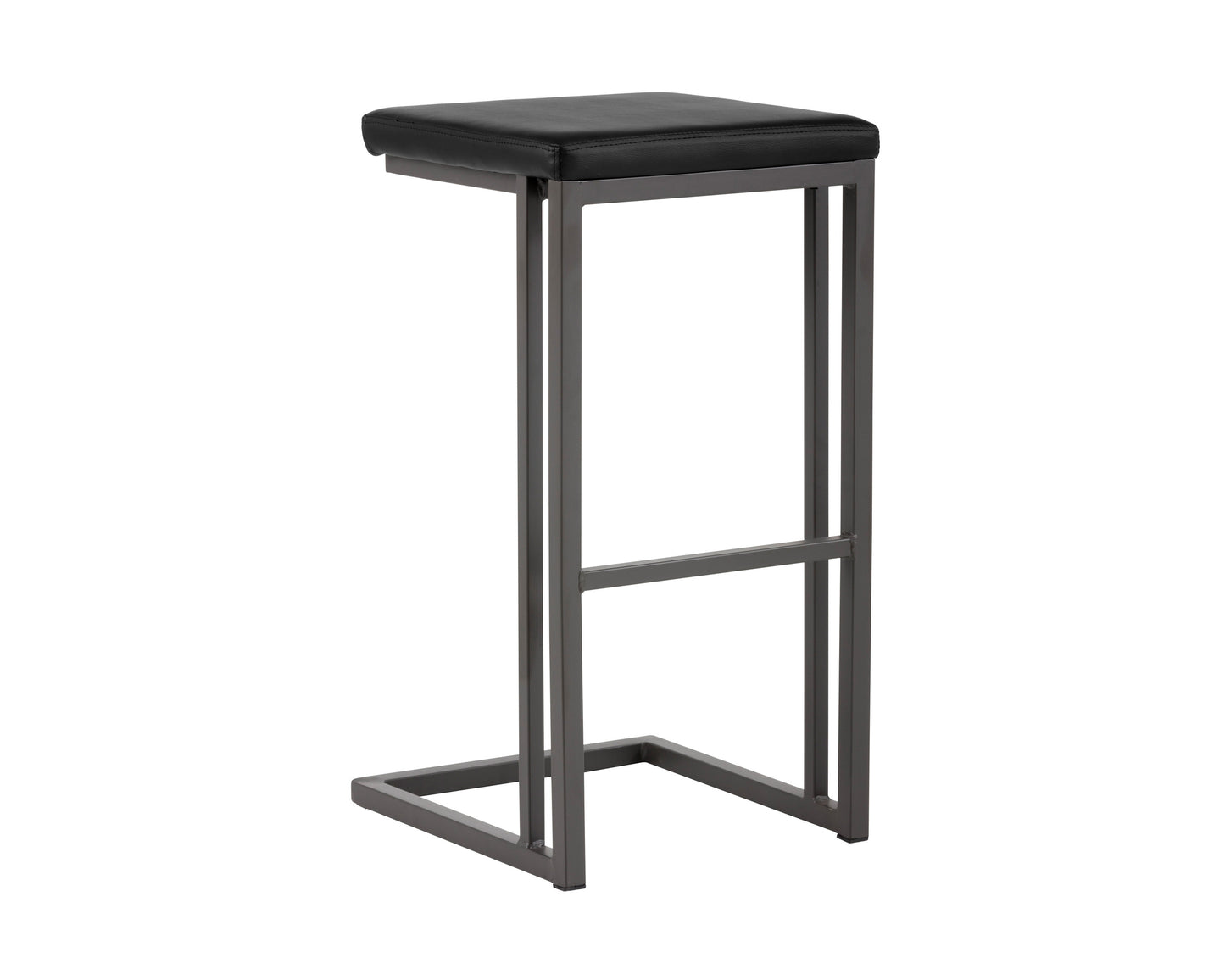 NAHLA BOONE BARSTOOL - GREY - ONYX