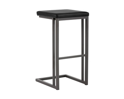 NAHLA BOONE BARSTOOL - GREY - ONYX