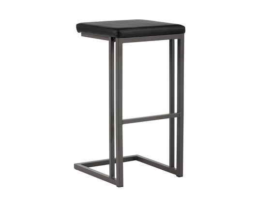 NAHLA BOONE BARSTOOL - GREY - ONYX