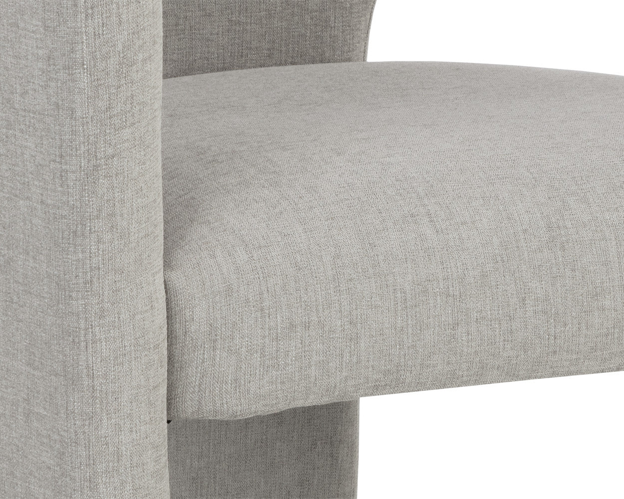 NAHLA ISIDORE LOUNGE CHAIR - ERNST SANDSTONE
