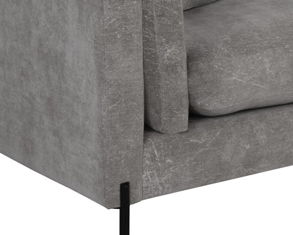 NAHLA JOSIE SOFA - NEPAL PEBBLE