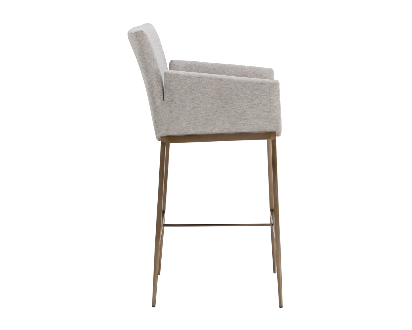 NAHLA GESA BARSTOOL - POLO CLUB STONE