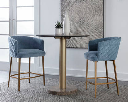 NAHLA CORNELLA COUNTER STOOL - DANNY ICEBERG