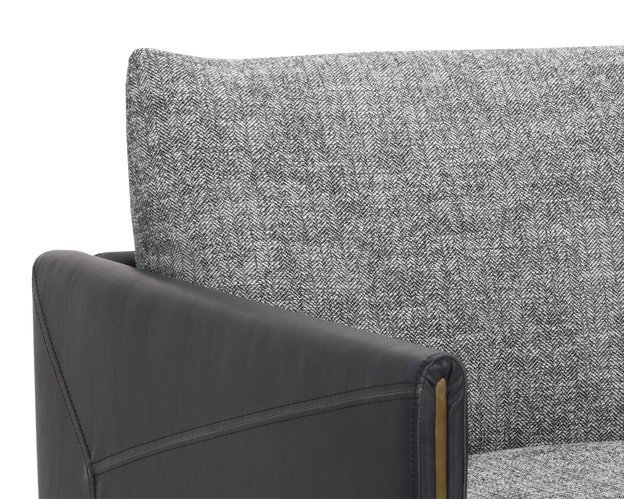 NAHLA ASHI ARMCHAIR - NASH ZEBRA / COAL BLACK