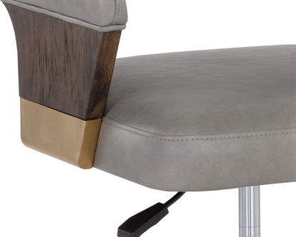 NAHLA LEONCE OFFICE CHAIR - BRAVO METAL