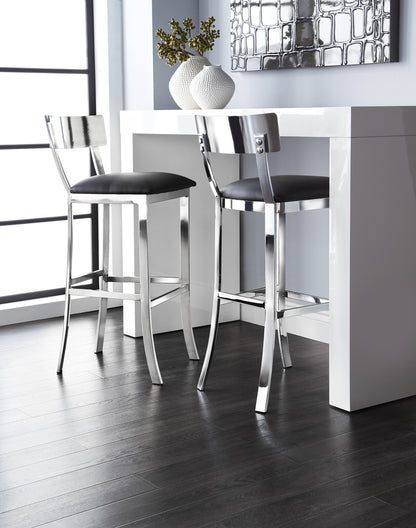 NAHLA ARCH CONSOLE TABLE - HIGH GLOSS WHITE