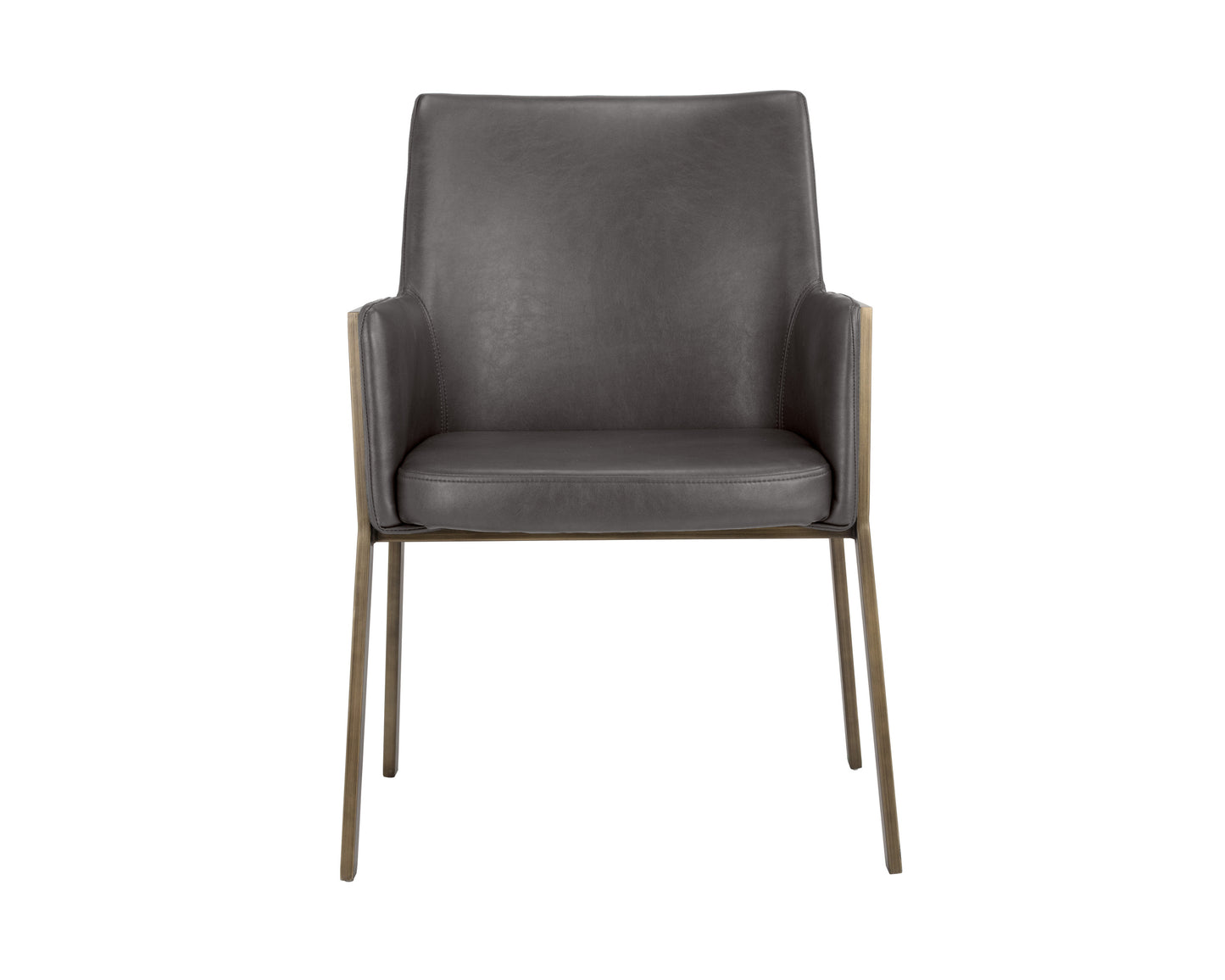 NAHLA BERNADETTE DINING ARMCHAIR - KENDALL GREY