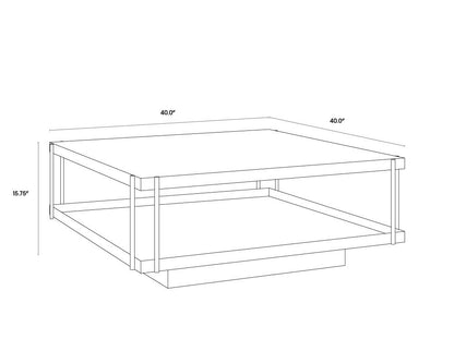 NAHLA FINCH COFFEE TABLE